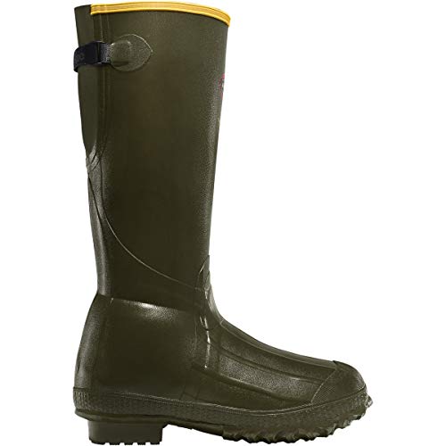 LaCrosse Men's 266060 Burly Trac-Lite 18' 800G Waterproof Hunting Boot, Forest Green - 9 D