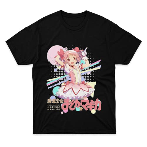 Mens Womens Tshirt Madoka Magica~ Shirts for Men Women Dad White Friends