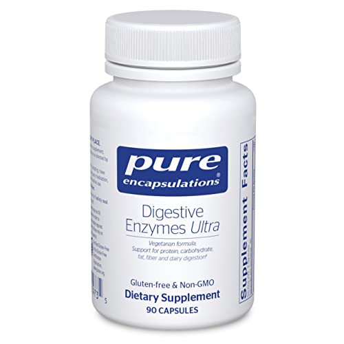 Pure Encapsulations Digestive Enzymes Ultra - Aids Digestion of Protein, Carbs, Fat & More* - 90 Capsules