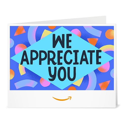 Amazon Gift Card - We Appreciate You (Print at Home)