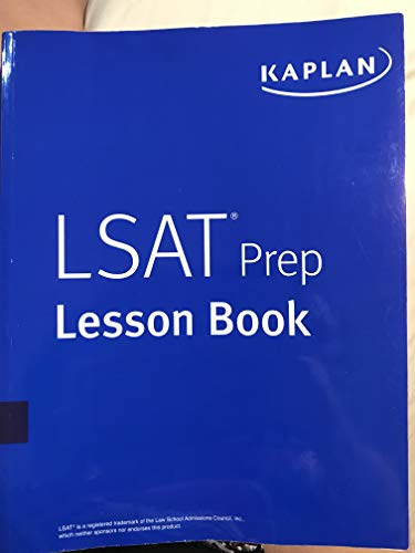 Kaplan LSAT Prep Lesson Book