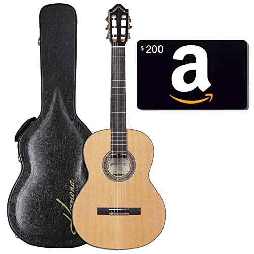 Kremona Artist Series Solea Classical Guitar, Amazon Gift Card $200.00 Bundle