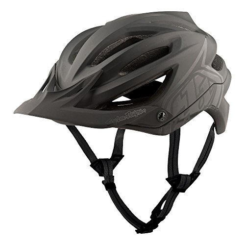 Troy Lee Designs A2 Decoy Half Shell Mountain Bike Helmet W/MIPS - EPP EPS Ventilated Lightweight Racing BMX Gravel MTB Bicycle Cycling Accessories - Men Women Unisex - Black, Medium/Large