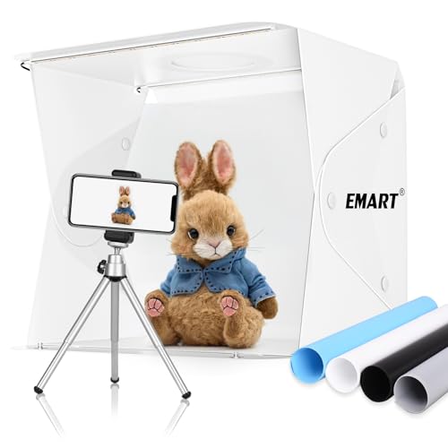 Upgrade EMART 14' x 16' Photography Table Top Light Box 104 LED Portable Photo Studio Shooting Tent