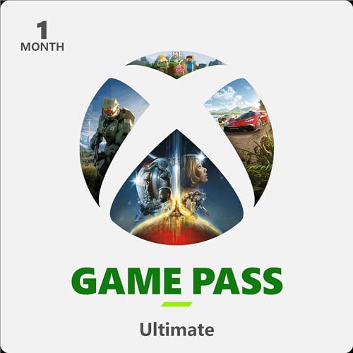 Xbox Game Pass Ultimate – 1 Month Membership – Xbox Series X|S, Xbox One, Windows [Digital Code]