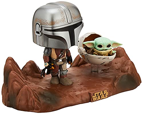 Funko Pop! Star Wars Moment: The Mandalorian - The Mandalorian with The Child