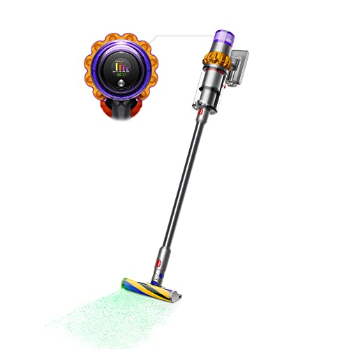 Dyson V15 Detect Cordless Vacuum Cleaner, Multicolor, 10.5'L x 9.8'W x 49.6'H