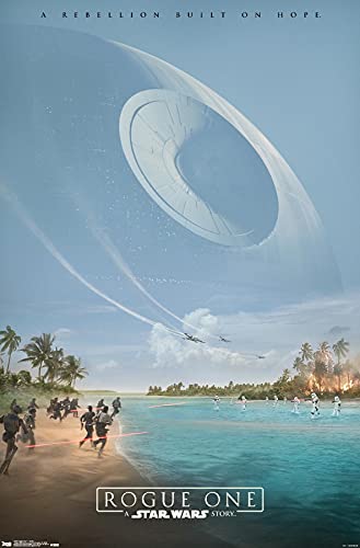 Trends International Star Wars: Rogue One - Teaser Wall Poster, 22.375' x 34', Premium Unframed Version