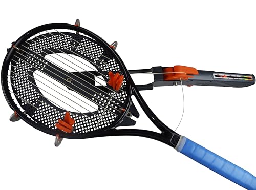 Mistringer | Stringing Machine | Ultimate Tennis Racket Restringer | Fast, Accurate, and Easy | DIY 30-Minute Stringing On-the-Go | Patented Technology & Portable Lightweight Design | Strings Included