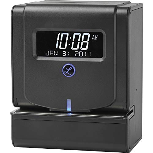 Lathem Heavy Duty Maintenance-Free Thermal Print Time Clock (2100HD), Black, 9.8' x 6' x 8'