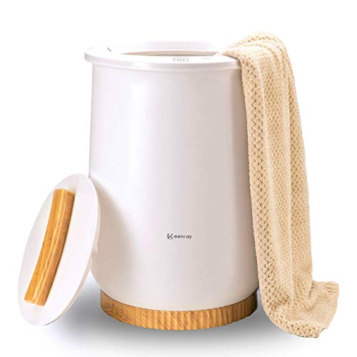 Keenray Towel Warmers, Luxury Bucket Towel Warmer, Large Towel Warmer for Bathroom, Auto Shut Off, Fits Up to Two 40'X70' Oversized Towels, Bathrobes, Blankets, PJ's and More, CL1