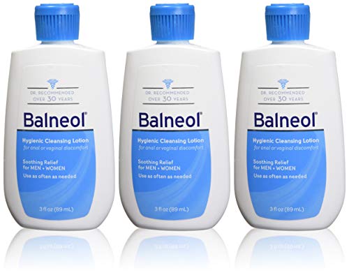 Balneol Hygienic Cleansing Lotion, 3 oz. (Pack of 3)