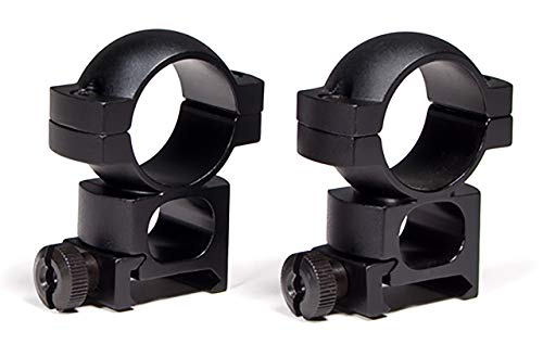 Vortex Optics Hunter 1-inch Riflescope Rings - High Height (1.22 inches), Matte Black