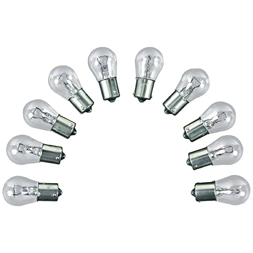 Camco 54788 Replacement 1141 Auto/RV Backup Light Bulb - Box of 10