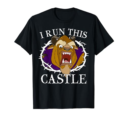 Disney Beauty And The Beast I Run This Castle Thorn Portrait T-Shirt