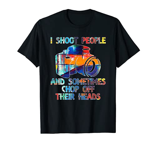 I Shoot People Camera shirt photography t shirt