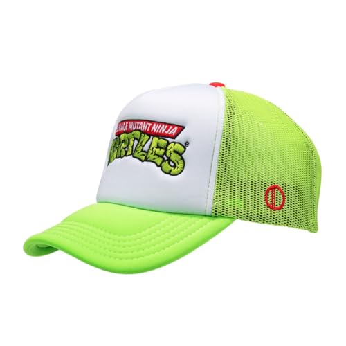 Odd Sox, TMNT Teenage Mutant Ninja Turtle Men's Adjustable Snap Back Trucker Hat