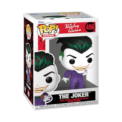 Funko Pop! Heroes: DC - Harley Quinn, The Joker