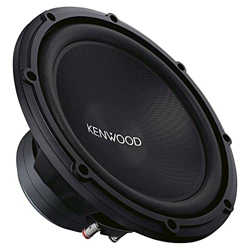 Kenwood KFC-W120SVC Road Series 12' Passive Car Subwoofer - 1000W, 36Hz-300Hz Frequency Range, 4-Ohm Impedance, Polypropylene Woofer Cone, Deep, Powerful Bass