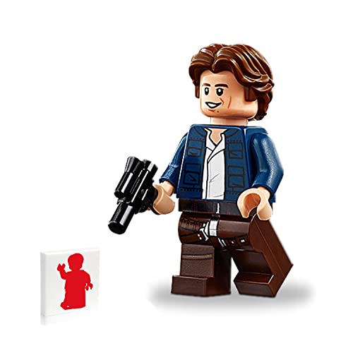 LEGO Star Wars Cloud City Minifigure - Han Solo with Holster Pattern (with Blaster) 75243