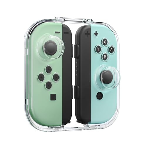 IINE Mini Storage Case for Joy-con, Portable Dust-Proof Protective Box Compatible with Nintendo Switch/OLED Joy-Con, Joy-con Travel Case with Magnetic Closure