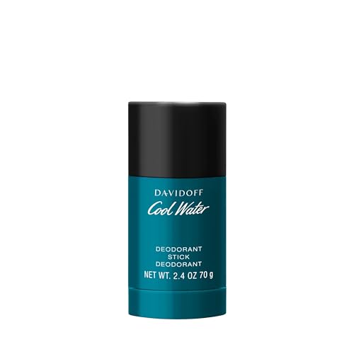 Davidoff Cool Water Deodorant Stick for Men Alcohol Free, 2.4-Oz.