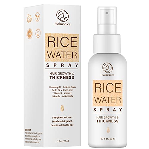 Rice Water for Hair Growth, Hair Growth Serum with Rosemary Oil, Rice Water Spray for Women and Men
