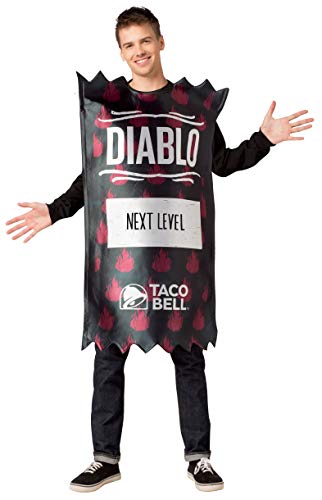 Rasta Imposta Hot Sauce Packet Diablo Costume, Adult One Size