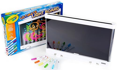 Crayola Ultimate Light Board - White, Kids Tracing & Drawing Board, Birthday Gift for Boys & Girls, Art Station, Kids Toy, Ages 6+