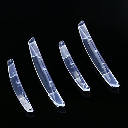 4pcs Universal Clear Car Door Anti-Collision Strips Protection Sticker Trim Edge Guard Film for Vehicle Truck SUV RV Cars