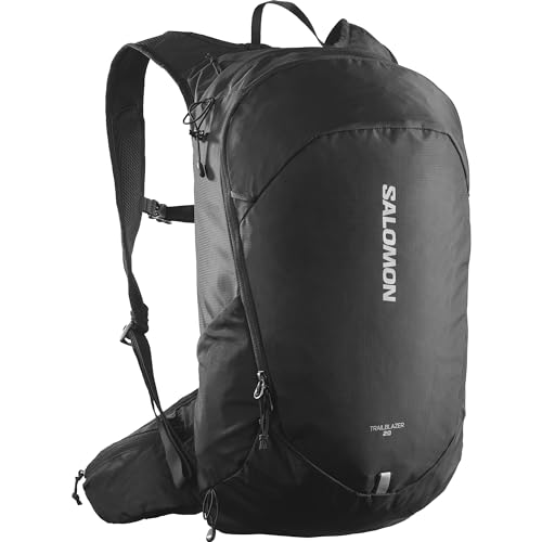 Salomon TRAILBLAZER 20 Pack 0 - 29L Hiking Bag, BLACK / ALLOY, NS