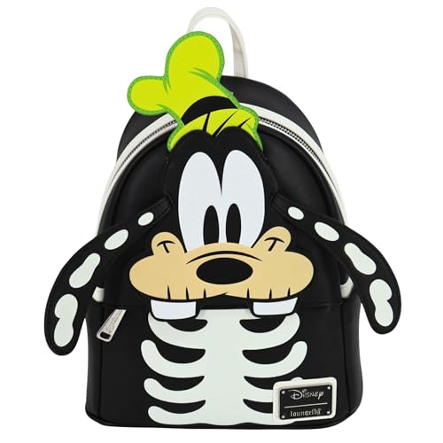 Loungefly Goofy Skeleton Glow-In-The-Dark Cosplay Double Strap Shoulder Bag