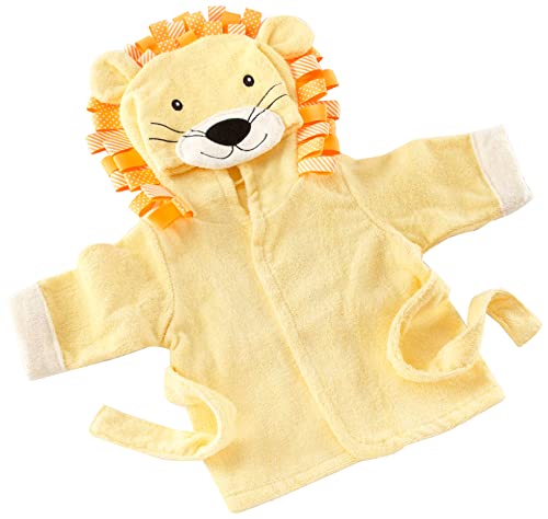 Baby Aspen 'Big Top Bath Time Lion Hooded Towel/Robe, 0-9 Months