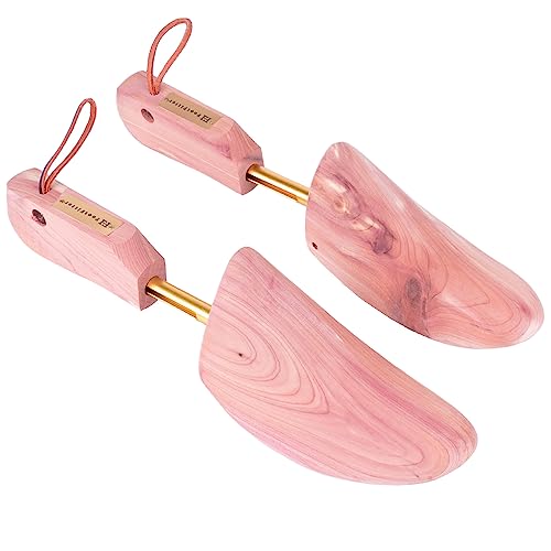 FootFitter Western Cedar Boot Tree - Best Shoe Trees for Western Cowboy Style Boots with USA Wood, Easy Removal - CW22 (Women's 7-9.5)