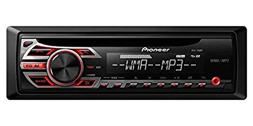 Pioneer Single Din In-Dash CD/CD-R/Rw, MP3/Wma/Wav Am/FM Front USB/Auxiliary Input MIXTRAX and Arc Support Car Stereo Receiver Detachable Face Plate