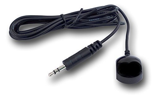 Inteset 38 kHz Infrared Receiver Extender Cable for HD DVR's & STB's- Check Compatibility