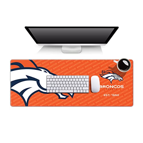 YouTheFan NFL Denver Broncos Logo Series Desk Pad SMU