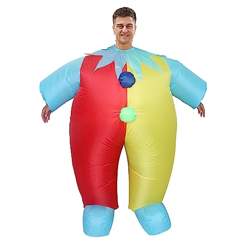 IRETG Inflatable Clown Costume for Adults