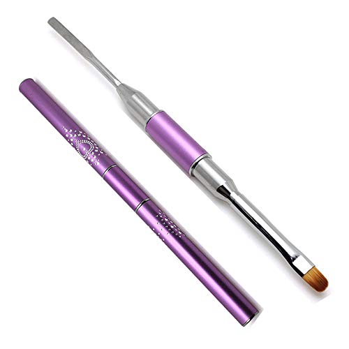 PolyGel Brush and Picker Brush tool for UV Poly Gel (Purple)