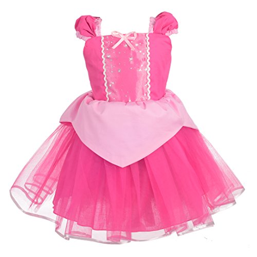 Dressy Daisy Baby Girls Princess Costume Fancy Summer Dress Up Clothes Outfit Size 18-24 Months Hot Pink