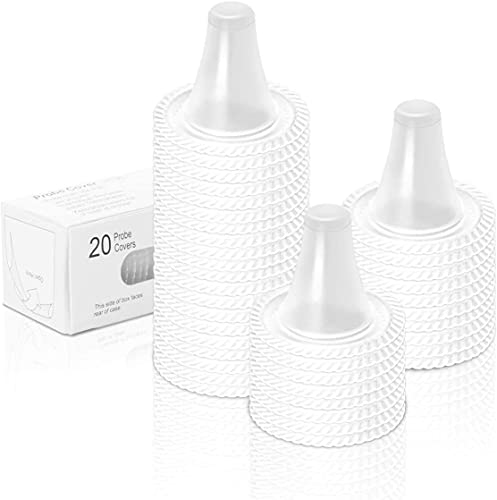 500pcs Ear Thermometer Probe Covers, Lens Filters， Refill Covers for All Braun themometer Thermometer Models Digital Thermometers Disposable Covers (500pcs)…
