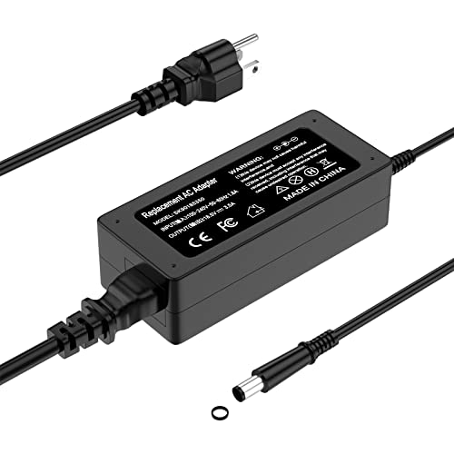 65W AC Adaptor Laptop Charger for HP ProBook 4540s 4440s 4530s 4430s 4520s 6570b 6560b 6470b 6550b EliteBook 8460p 8440p 8470p 2540p 8570p 8560p HP 2000-2b09wm 2000-369wm PC Power Supply Cord