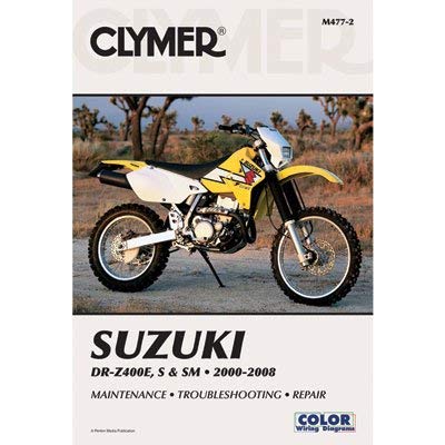 Clymer Repair Manuals for Suzuki DR-Z 400S 2011-2012