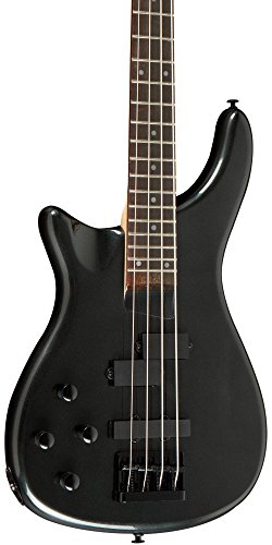 Rogue LX200BL Left-Handed Series III Electric Bass Guitar Pearl Black