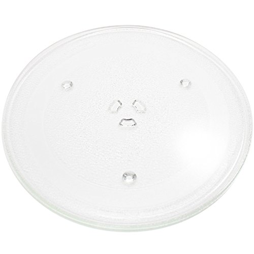 Replacement DE74-20015 Microwave Turntable Glass Plate for G.E., Samsung, Frigidaire, Emerson- Compatible with G.E. JVM1540DN1WW, G.E. JVM1540DN1BB, Samsung MW1150WA, G.E. JVM1540SN1SS- 12 1/2'(318mm)