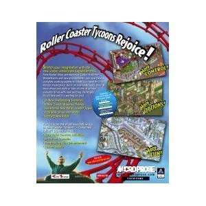 Roller Coaster Tycoon Expansion 2 Pack Loopy Landscapes Includes Corkscrew Follies