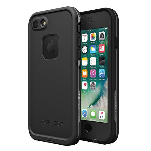 Authentic Lifeproof Waterproof Fre Case For Apple iPhone 7 - Asphalt Black
