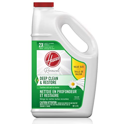 Hoover Everyday Solution, Deep Cleaning Carpet Shampoo, 128 fl oz Formula, White, AH31932