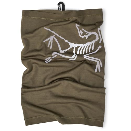 Arc'teryx Lightweight Neck Gaiter | Ultralight Breathable Merino Blend Neck Gaiter | Tatsu, One Size