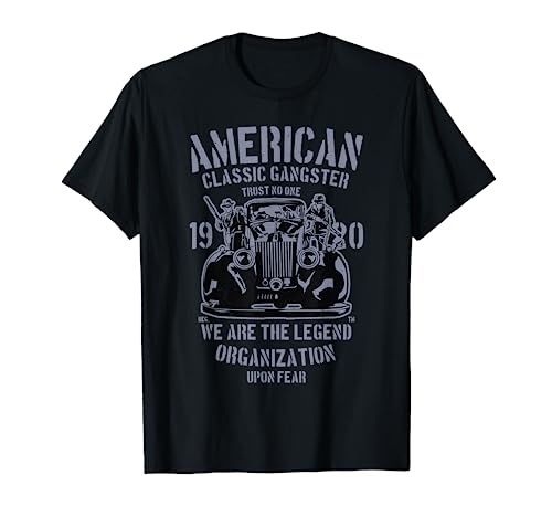 Vintage Classic American Mob Gangster - 1920s NYC T-Shirt